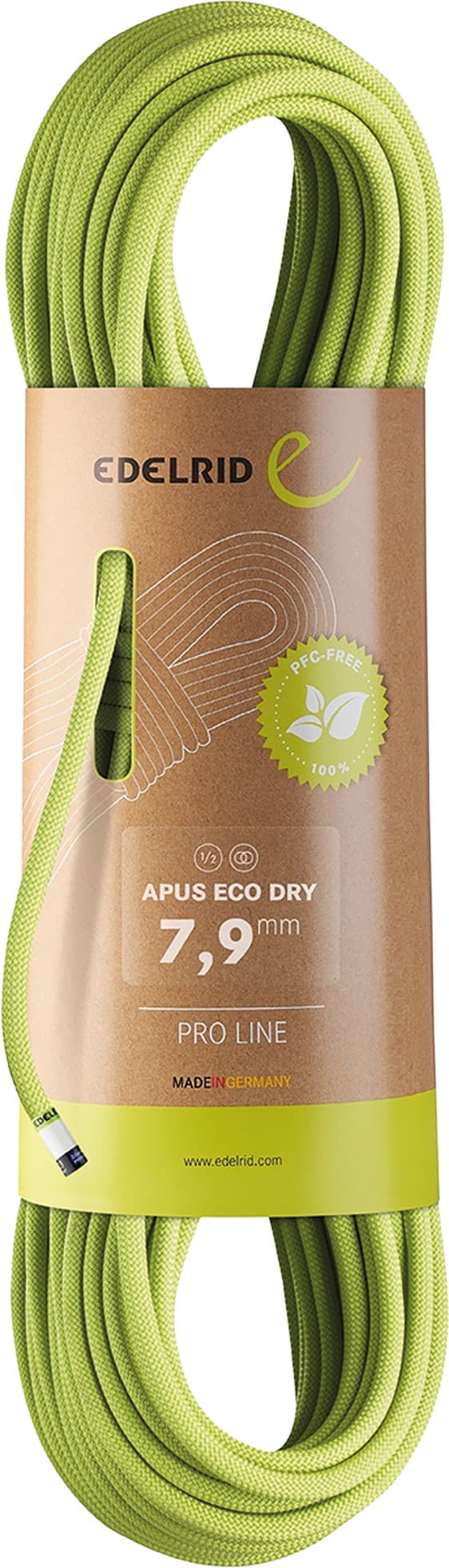 Edelrid Apus Eco Dry 7.9 50m