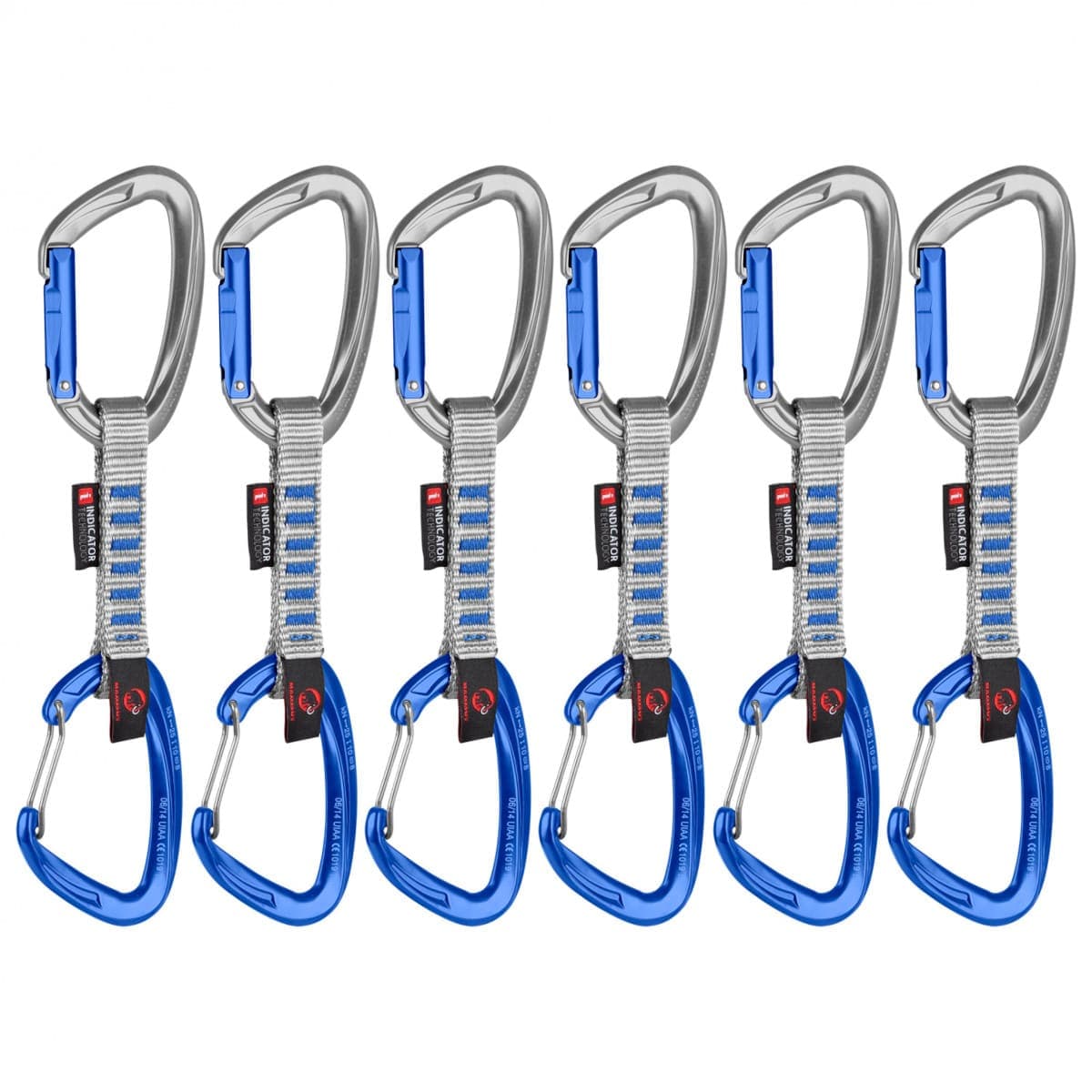 Mammut Crag Keylock Wire Quickdraws 6-Pack