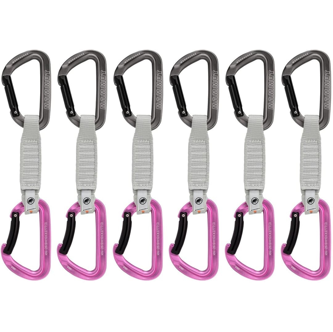 Mammut Workhorse Keylock Quickdraws 6-Pack