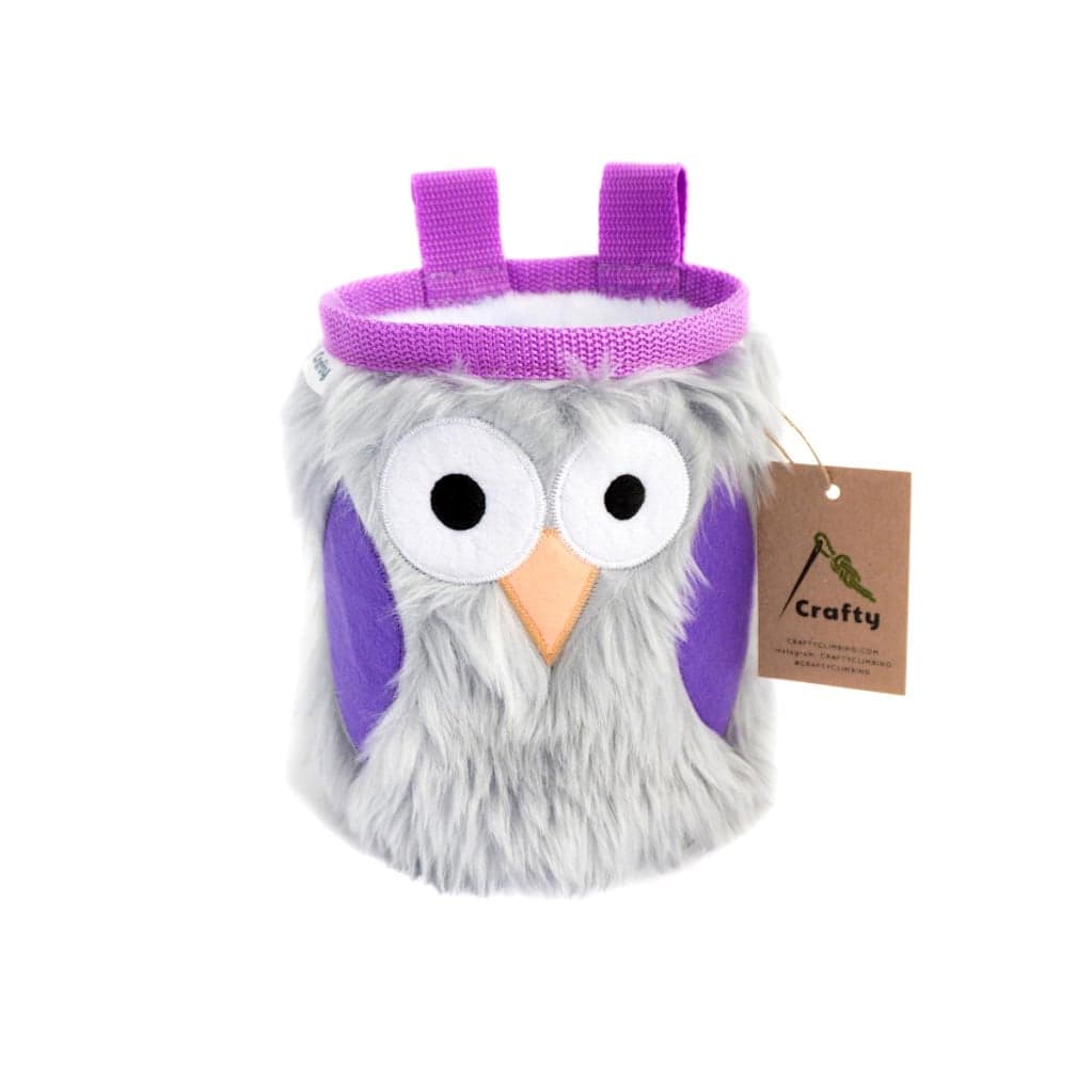 Crafty Climbing Furry Chalk Bag